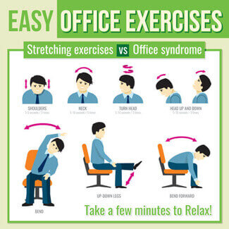 Staying Active at Work: Desk Exercises and More